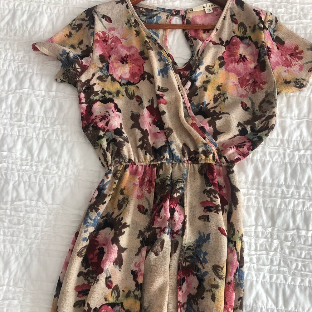 Long Boutique Dress w Shorts underneath
